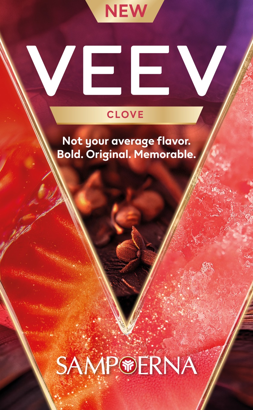 Varian vape baru VEEV rasa cengkeh