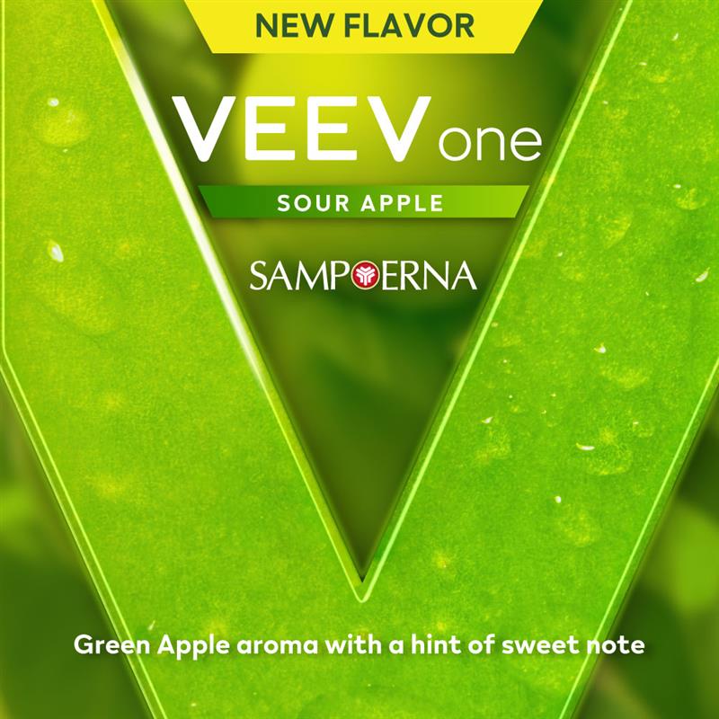 new-pod-veev-one-sour-apple-variant-released-in-indonesia