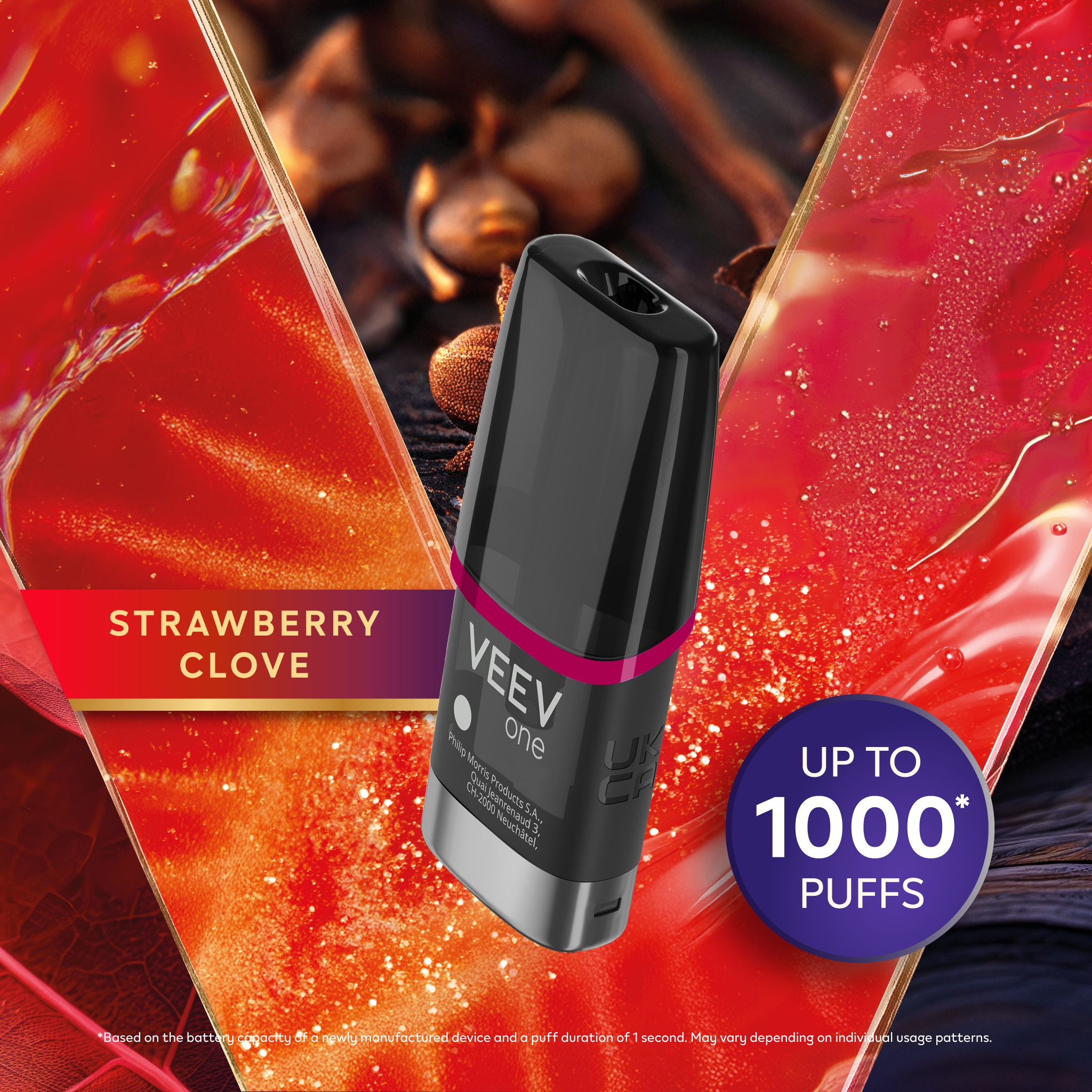 VEEV One Strawberry Clove (Strawberry Clove)